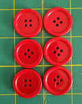 1" RED LARGE BUTTONS